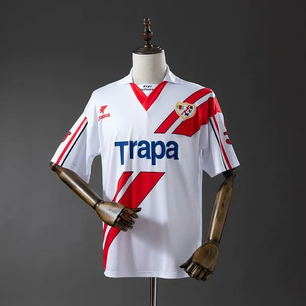 Camiseta de fútbol Rayo Vallecano 1997/98 LOCAL MANGA CORTA VERSION FAN